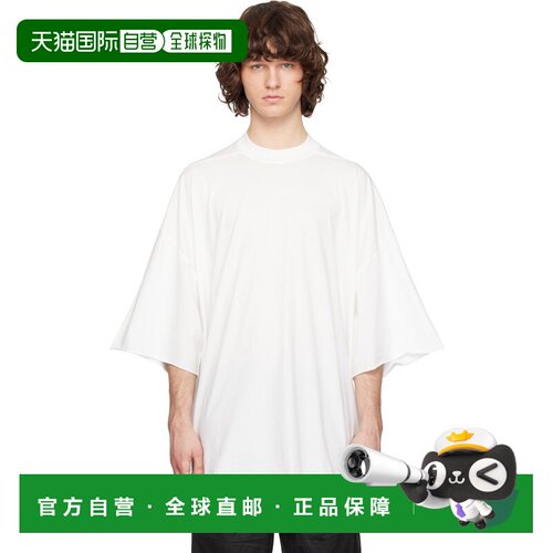 香港直邮rick owens 瑞克 欧文斯 DRKSHDW 男士 白色 Temple Tomm