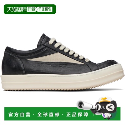 1h可退 香港直邮rick owens 瑞克 欧文斯 男士 黑色 Temple Vinta
