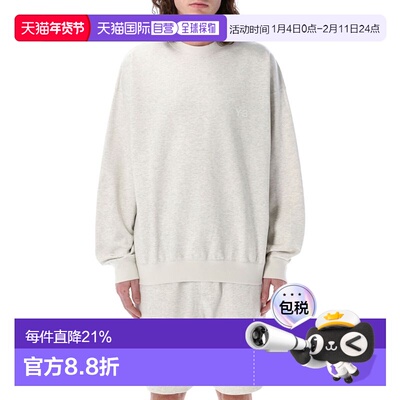 1h可退 香港直邮Y-3 男士 JM7874GH - HEATHER 灰色卫衣 JM7874GH