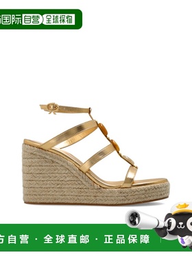 香港直邮Gianvito Rossi 圆头坡跟凉鞋 G3266570RIC