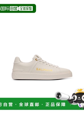 1h可退 香港直邮Balmain B-Court系带运动鞋 GN1VI690LSBG