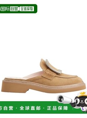 香港直邮Roger Vivier Viv' Rangers圆头穆勒鞋 RVW54840970HR0
