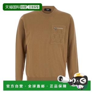 Men男装 香港直邮FENDI 圆领套衫 长袖 25FW