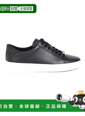 香港直邮Michael Michael Kors 黑色logo标牌休闲运动鞋 43T9IRFS