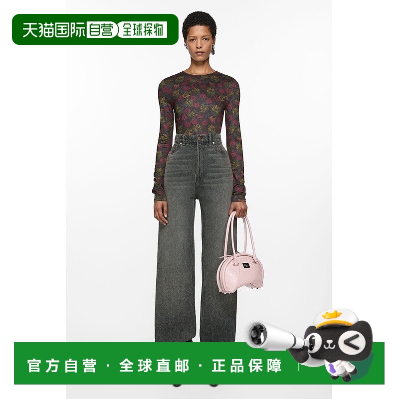 自营欧洲直邮Acne Studios  SS25女士多色涤纶/氨纶长袖T恤