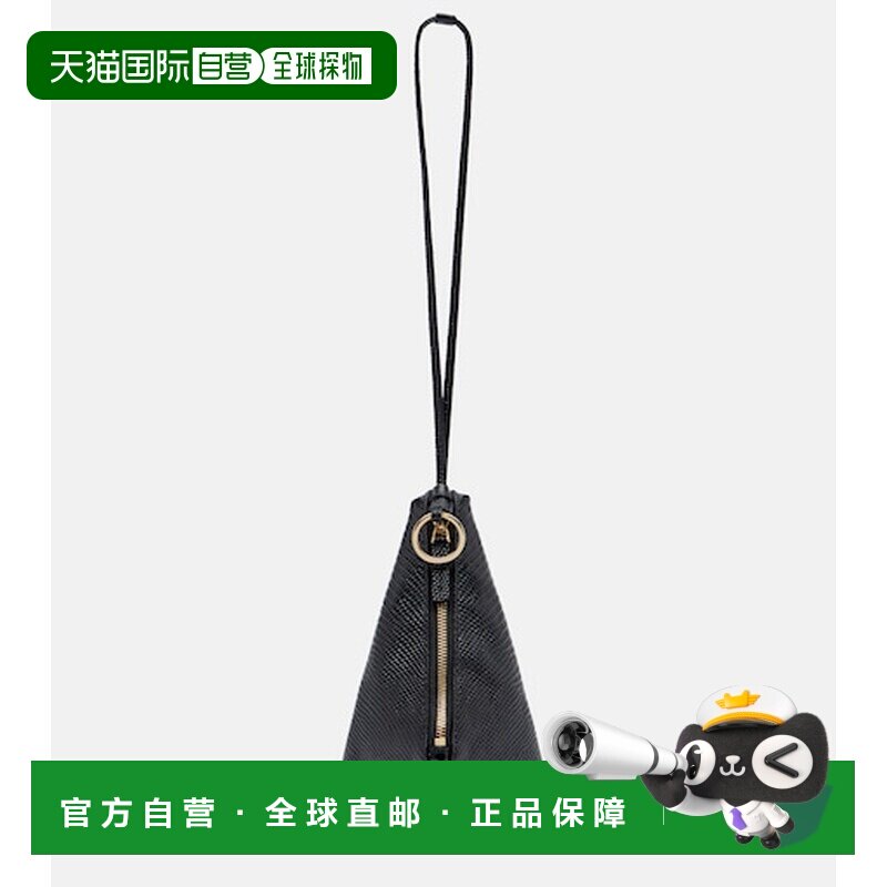 香港直邮calvin klein 女士 Solida 迷你蛇纹有肩带皮革手包