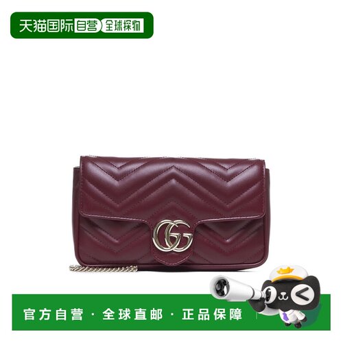 香港直邮GUCCI 女士斜挎包 751526AADQM6241 CO 红色 Tiziano red