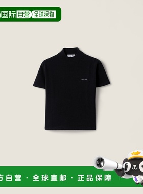 1h可退 香港直邮Miu Miu 缪缪 女士 羊绒Polo衫 MMR45118A9F000