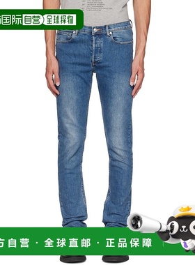 1h可退 香港直邮A.P.C. 男士 蓝色 Petit New Standard 牛仔裤 CO