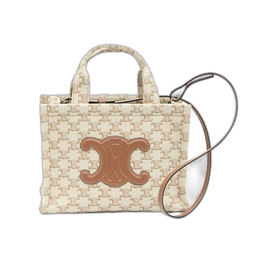 香港直邮CELINE 24SS 双提手小号托特包手提包单肩包 Women