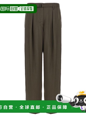 香港直邮Lemaire 男士 系带休闲裤 PA1196LF1388 green绿色 舒适