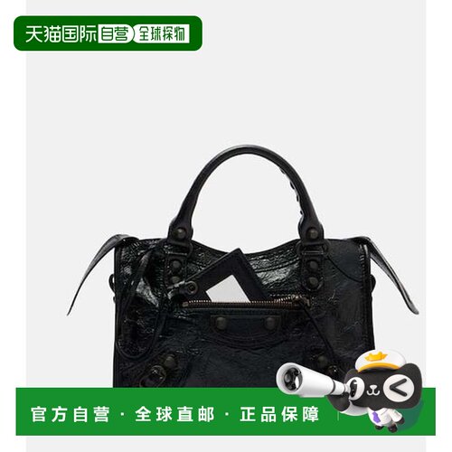1h可退 香港直邮Balenciaga 巴黎世家 女士 Le City 迷你皮革手提