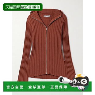 香港直邮Acne Studios 艾克妮 女士 拉鍊連帽開襟衫 C60112毛衣