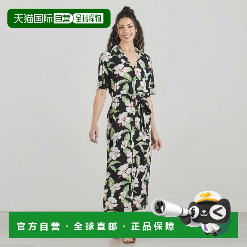 欧洲直邮Roxy衣服女连体衣/连体裤黑色ISLAND ESCAPE