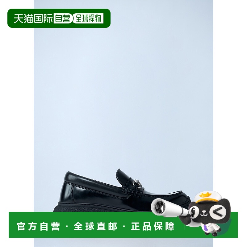 1h可退 香港直邮Gucci 古驰 男士 皮革乐福鞋 831290AAE21