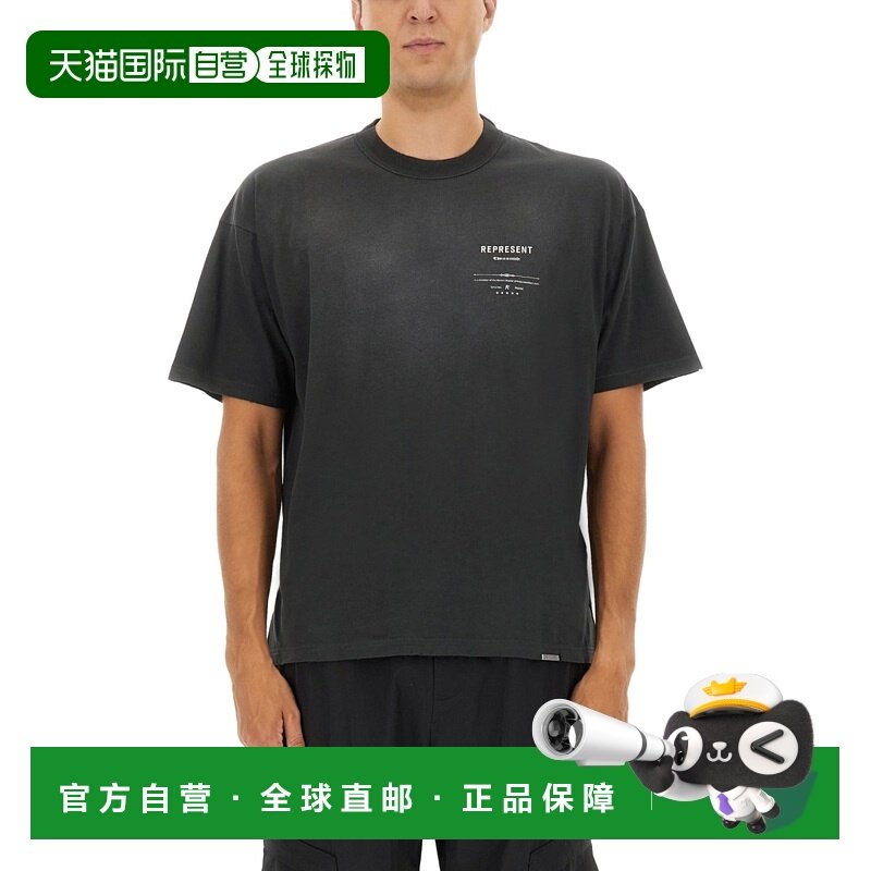 1h可退 香港直邮Represent 男士 REVERE MANOR T恤 MLM10028604,男装,T恤,淘宝优惠券,粉丝福利购,淘宝优惠卷