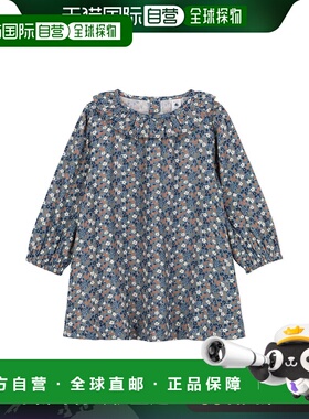 欧洲直邮Petit Bateau 小帆船 女孩 CELESTA 短连衣裙 蓝色