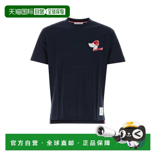 香港直邮THOM BROWNE 男士T恤 MJS238EJ0058415 A【付后1h可退】