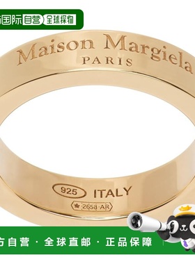 1h可退 香港直邮Maison Margiela 马丁 马吉拉 男士 徽标戒指 SM1