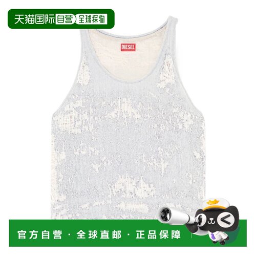 1h可退 香港直邮DIESEL 女士背心吊带 A19064068ST01 AW2025 白色