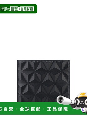 自营欧洲直邮S.T.Dupont法国都彭 APEX男士黑色小牛皮钱包