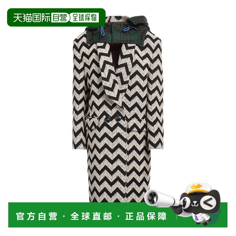 1h可退 香港直邮Dsquared2 二次方 女士 大衣 beige米色 舒适时尚