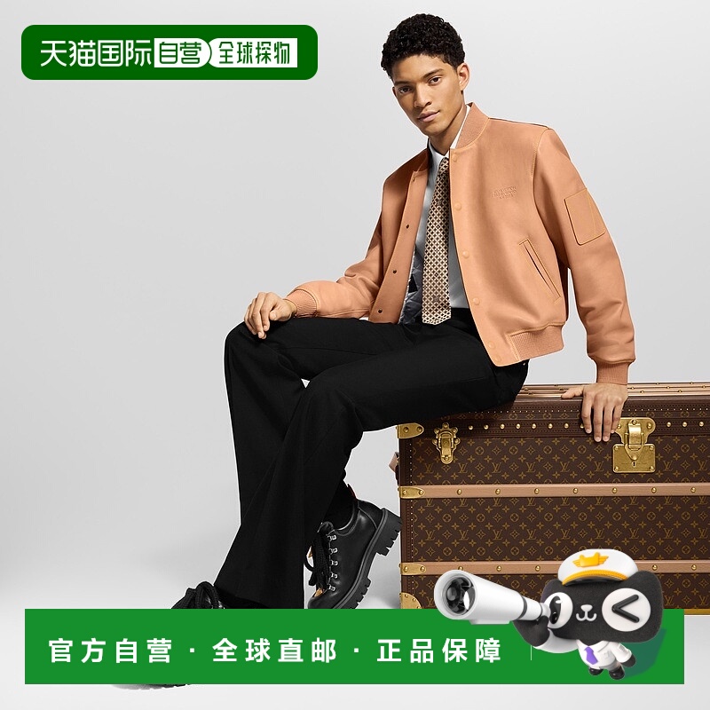 自营欧洲直邮LV路易威登 Remix系列男士黑色小牛皮老花图案德比鞋