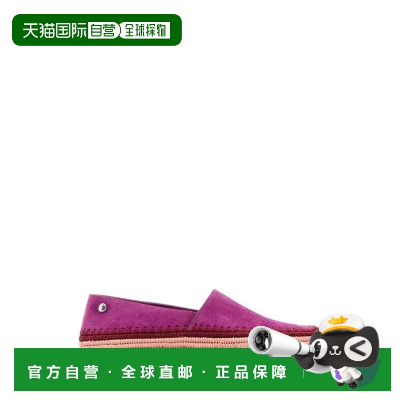 香港直邮LOEWE 女士休闲鞋 SS2025 L815283X24FUCHSIA 粉红色女鞋 - 实物图