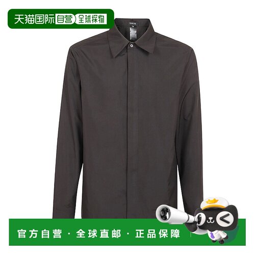 香港直邮Balmain 徽标长袖衬衫 男装CH6HS320XH89 【付后1h可退】