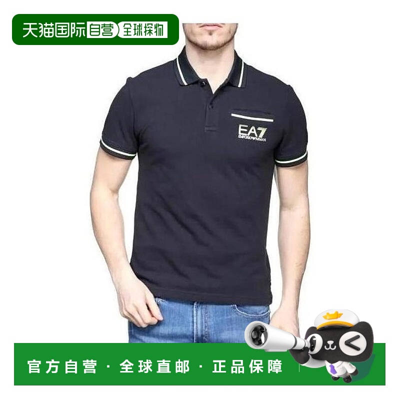 香港直邮EA7 Emporio Armani 徽标POLO衫 3ZPFC4PJ61Z阿玛尼