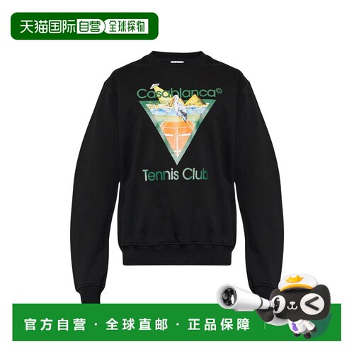 香港直邮CASABLANCA 男士卫衣 MPF26JTP29304BLACKLOOP AW2026