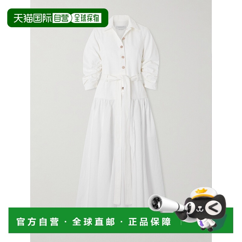 1h可退 香港直邮Gabriela Hearst 女士 Delyth denim-blend 束带