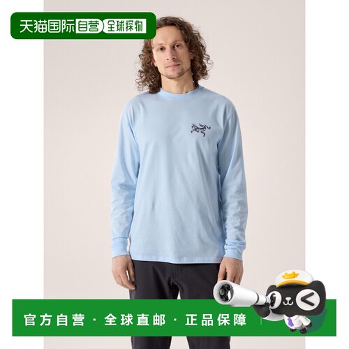 欧洲直邮ARC'TERYX(始祖鸟) 棉质T恤 Kragg SL Bird 马赛克 中长
