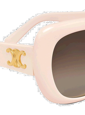 欧洲直邮CELINE/赛琳 23年新款 TRIOMPHE 06系列 女士黑色镜片象