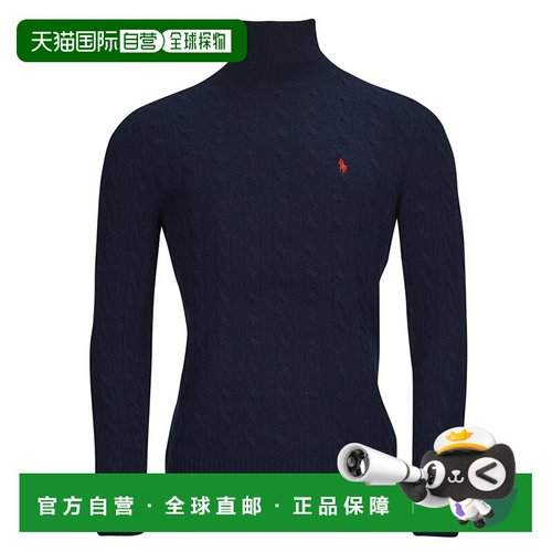 欧洲直邮Polo Ralph LaurenPULL COL ROULE EN MAILLE TORSADEE