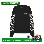 T恤 1h可退 AMJYTE1076印花 Bones 堆叠长袖 香港直邮AMIRI 男士