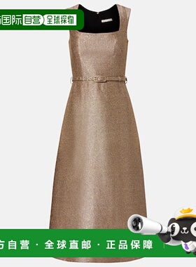 1h可退 香港直邮EMILIA WICKSTEAD 女士 Ciro 珠片花呢酒会礼服