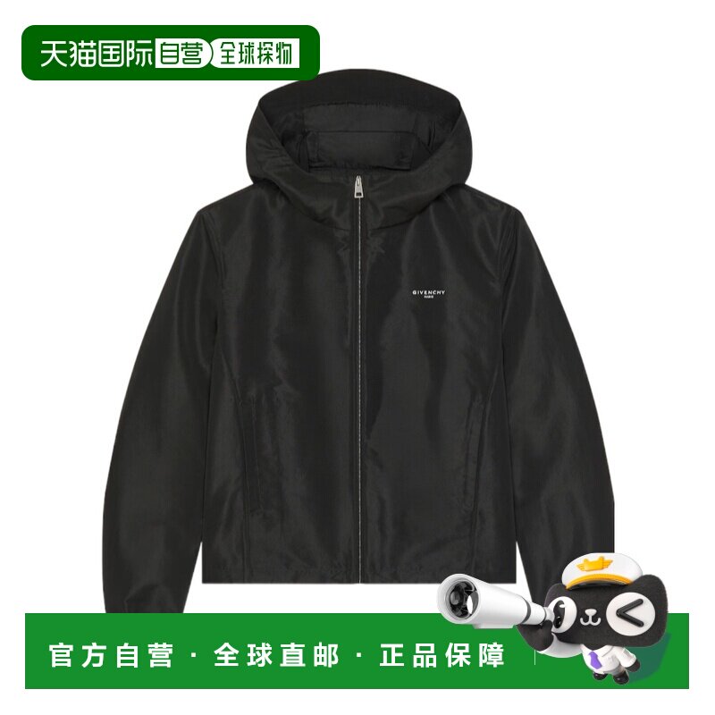 1h可退 香港直邮GIVENCHY 男士外套 BM01JA1YMG001 SS2026 黑色 - 实物图