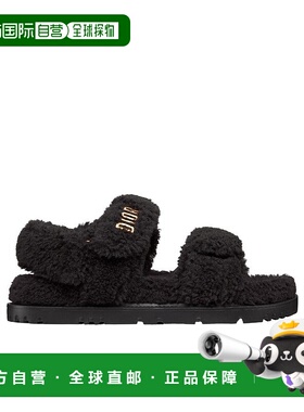 1h可退 香港直邮DIOR 迪奥 女士 徽标平底凉鞋 KCQ773SPKS