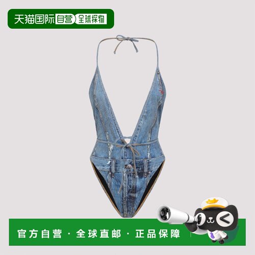 1h可退 香港直邮DIESEL 女士泳装 A187510BNCWE6866 SS2026 蓝色