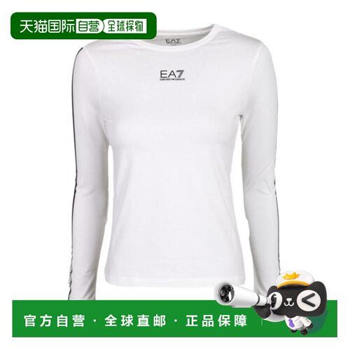 香港直邮EA7 Emporio Armani 徽标细节长袖T恤 6KTT19TJCRZ