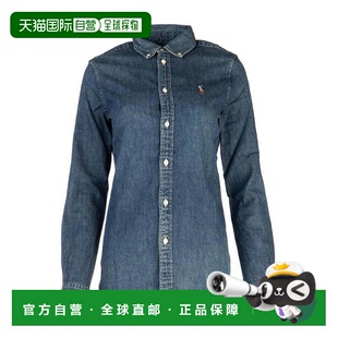 香港直邮Polo Ralph Lauren 刺绣logo牛仔衬衫 211594681长袖