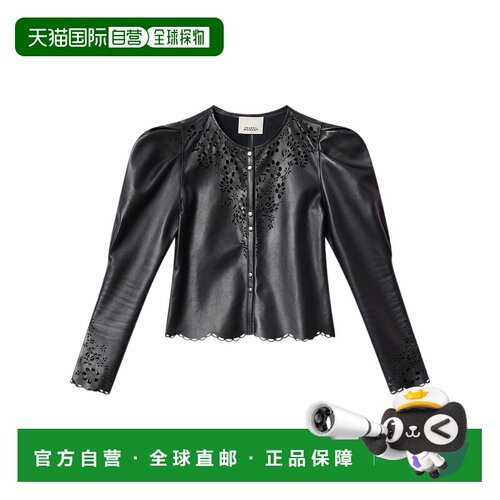 1h可退 香港直邮ISABEL MARANT 女士夹克 CH0303FAD1B03I01BK SS2
