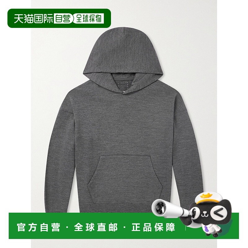 1h可退 香港直邮Visvim 维斯维木 男士 Jumbo 羊毛连帽衫 0125205