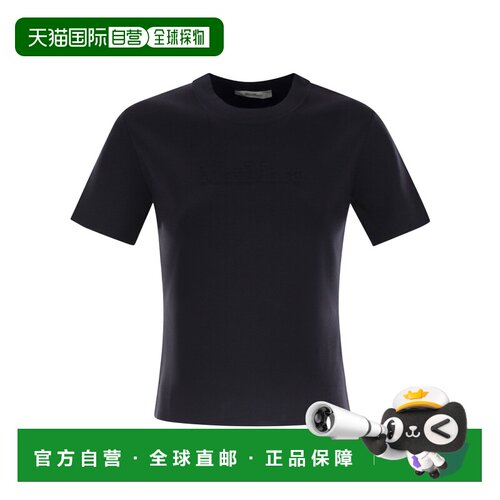 1h可退 香港直邮MAX MARA 女士T恤 1361075806005 AW2025 黑色 圆