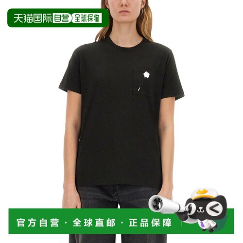 1h可退 欧洲直邮KENZO 女士T恤 FF52TS1504SG99J SS2025 黑色