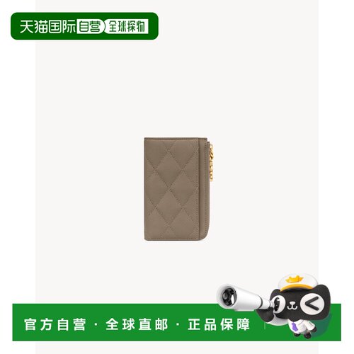 欧洲直邮YSL（圣罗兰）CASSANDRE BIJOU porte-cartes zippe en c