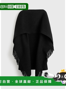 1h可退 香港直邮TOTÊME 女士 TOTEME Clothing 流苏斗篷 254WSC01