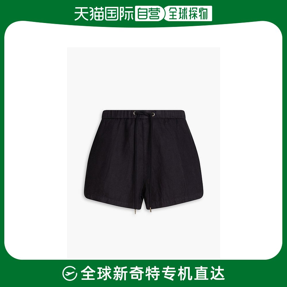 香港直邮JAMES PERSE 女士亚麻短裤