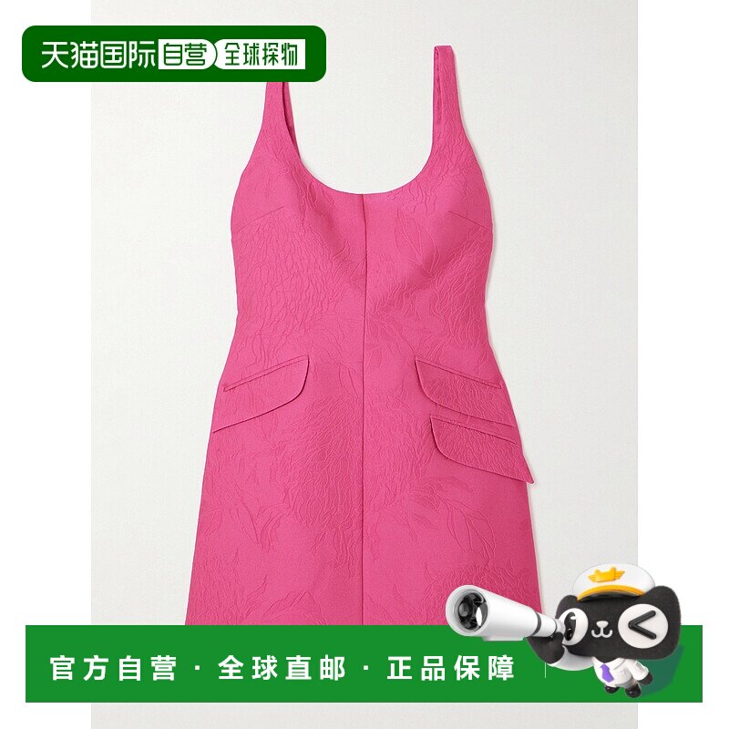1h可退 香港直邮EMILIA WICKSTEAD 女士 Talia 泡泡纱迷你连衣裙